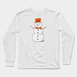 Snowman Long Sleeve T-Shirt